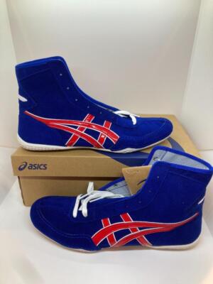 ASICS Wrestling Shoes 1083A001 EX-EO TWR900 Blue Red White