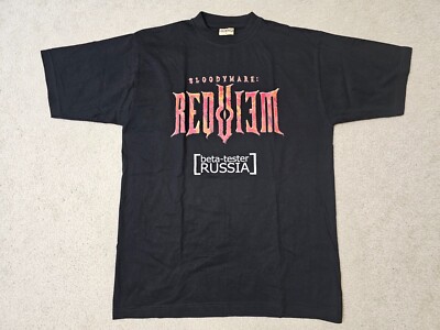LEELA Tee Shirt Gravity Requiem Bloodymare Game Promo (Russia Beta-Tester) Sz.M