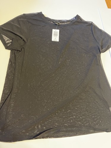 Torrid 3 Sheer Shortsleeve Black New With Tags