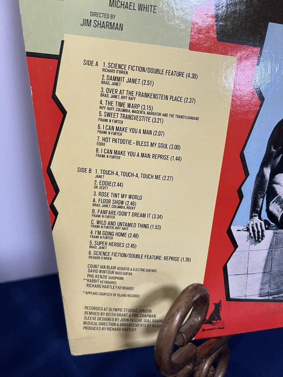 The Rocky Horror Picture Show (1975) LP Vinyl (Ode Sounds And