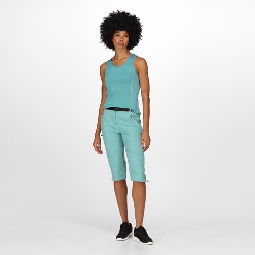 Regatta Womens Xert Stretch Leggings Cropped Shorts Capri Trousers RRP £70 - Picture 4 of 18