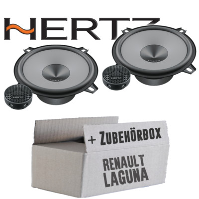 Hertz Lautsprecher für Renault Laguna 2 Tür vorn/hinten PKW KFZ Boxen Einbausatz