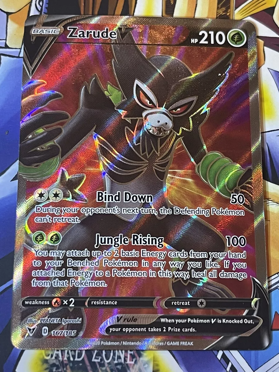 Zarude V - 167/185 - Full Art Ultra Rare