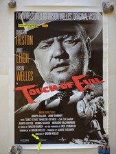 Touch of Evil Movie Poster Orson Welles Charlton Heston Janet Leigh Not Original