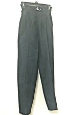 VTG Gloria Vanderbilt High Waisted Elastic Waist Pants Made in USA, Sz M black