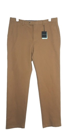 Peter Millar Cashmere-Blend Italian Corduroy Pants Sz. 34 Brown