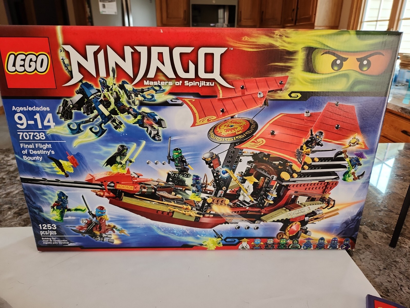 lego ninjago 70738 final flight of destiny's bounty building kit