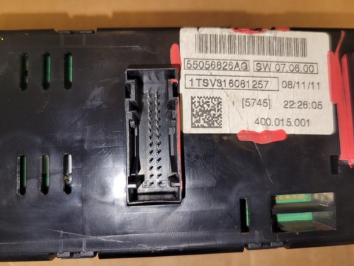 2009 2010 2011 DODGE RAM 1500 CLIMATE AC HEATER TEMPERATURE CONTROL UNIT - Picture 15 of 15