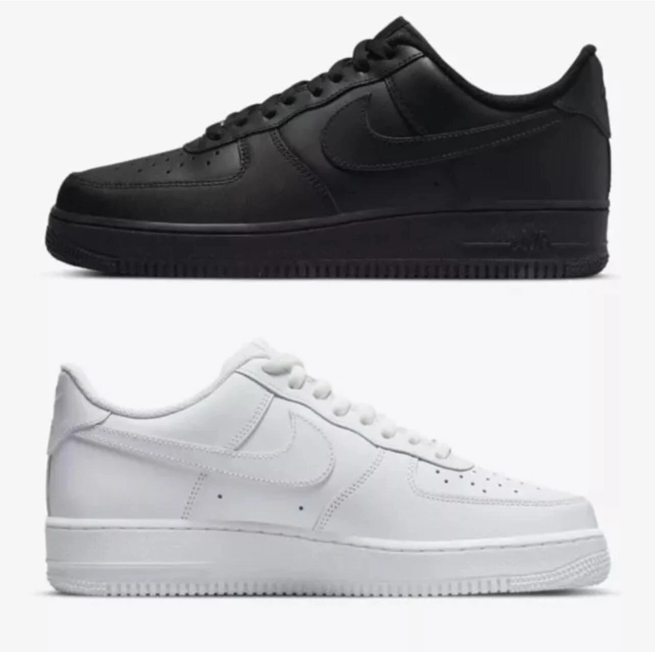 Nike Air Force 1'07 Black/White Trainers UK4-13 Lot Sneakers Air force one shoes
Opens in a new wind