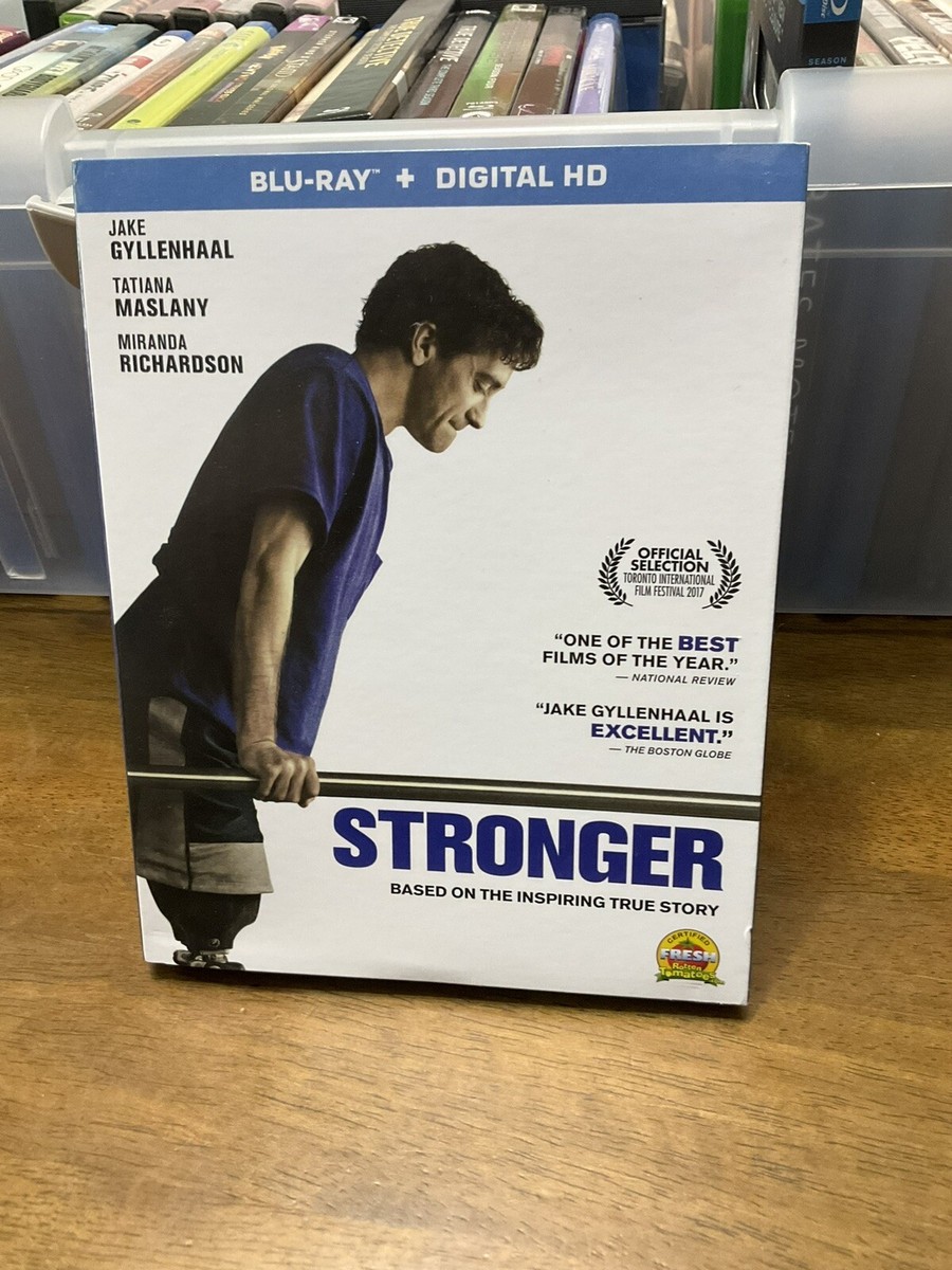 Stronger (Blu-ray, 2017) - INCLUDES SLIPCOVER. NO DIGITAL
