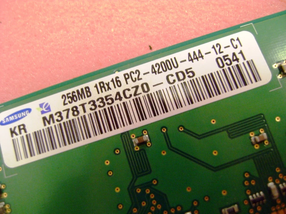 Dell XPS 400 M378T3354CZ0-CD5 DDR2 512MB (2 x256MB) PC2-4200 533Mhz Memory - Image 4 of 4