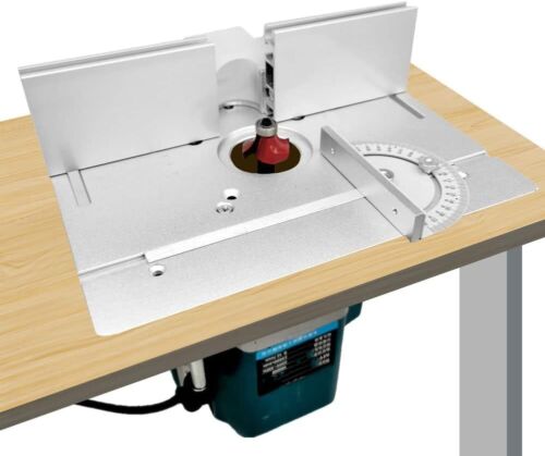 Router Table Insert Plate for Woodworking Benches Table Saw Trimmer Engraving - Picture 8 of 14