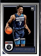 2022-23 Hoops #274 Wendell Moore Jr. Rookie Minnesota Timberwolves