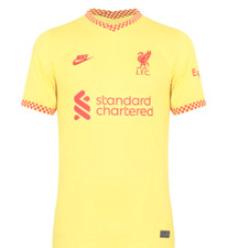 Nike FC Liverpool Men's Away Jersey Yellow Red all Sizes New