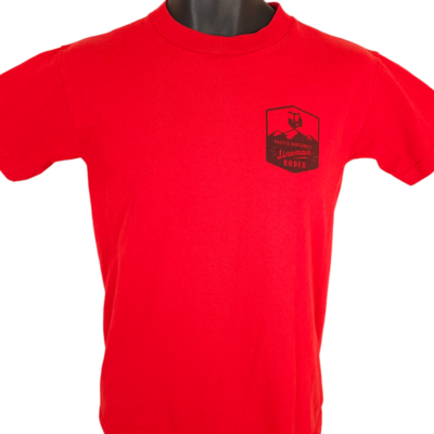 Pacific Northwest Lineman Rodeo T Shirt Mens Size Small Red 2018
