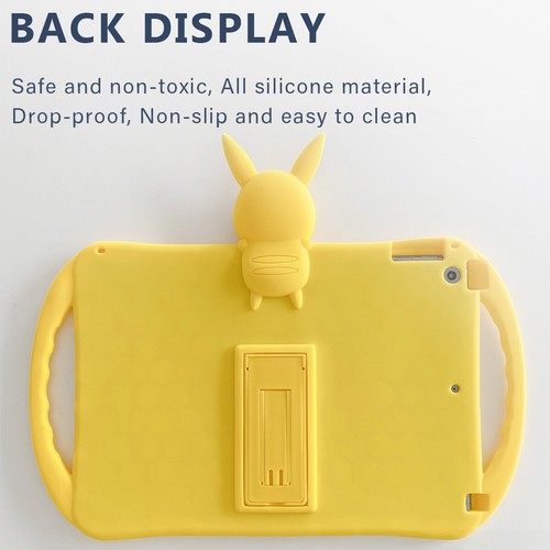Kids Rubber Case Stand Cover For iPad 9/8/7/6/5th Pro 11 10.5 9.7 Air Mini 12345 - Picture 20 of 54