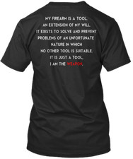 I am The Weapon T-Shirt Made in the USA Size S to 5XL