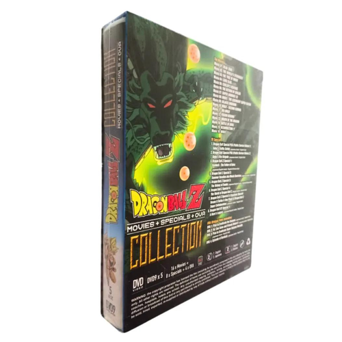 Dragon Ball Z Anime DVD Complete Collection 16 Movies + 8 TV Specials + 4 OVA - Imagen 7 de 11