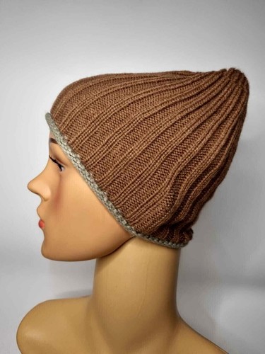 Mujeres Hombres Tejido Acosado Gorro Sombrero Calavera Esquí Lano Cálido Elastizado Gorra - Imagen 13 de 13