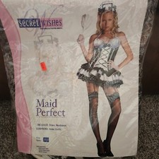 Adult Small Maid Perfect Costume Halloween Dress-up