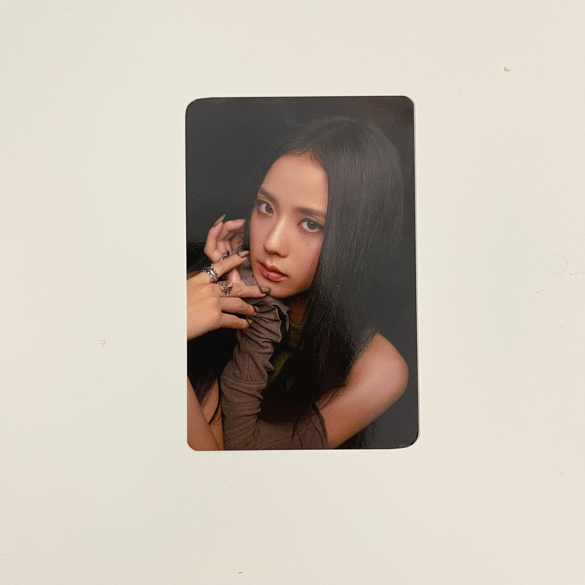 Official KTOWN4U POB Photocard BLACKPINK Born Pink JISOO JENNIE