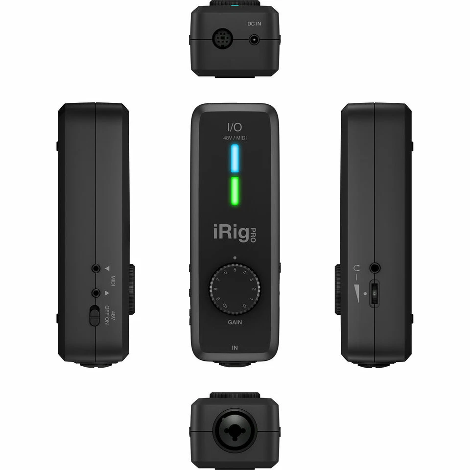 IK Multimedia iRig Pro I/O Audio Midi Interface UPC 888680715168 - Image 3 of 3
