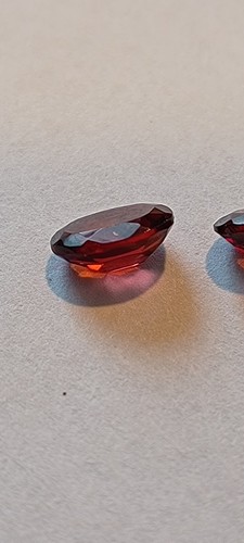 Matching Pair Red Tanga Garnet, 1 ct each. 2.0 ctw JTV - Picture 21 of 21