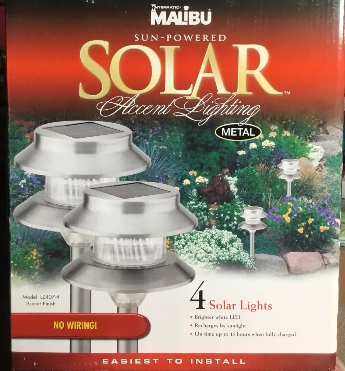 Malibu on sale solar lights