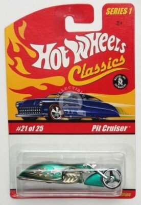 Hot Wheels Classics - Series 1 #21/25 - Pit Cruiser Green (H7086)