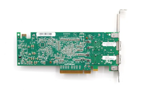 Emulex 5287 Dual-Port 10GB SR PCIe Network Adapter P/N: 74Y3457YL Tested Working - Picture 4 of 5