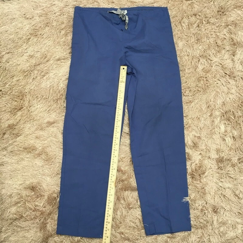 迪士尼女式磨砂裤蓝色抽绳腰 XS — 第 4/4 张图片