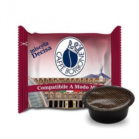 Caffe Borbone Confezione 50 Capsule Miscela Decisa Compatibili A Modo Mio