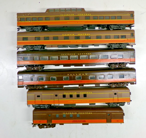 HO Rivarossi Illinois Central passenger set (lot 0397) - Picture 2 of 5