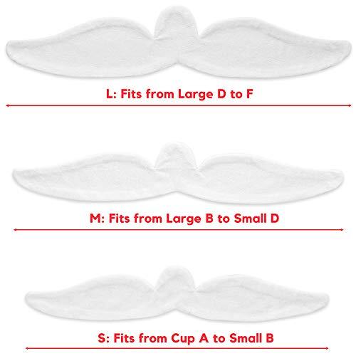 KimYoung Cotton Terrycloth + Brushed Cotton Bra Liners for Sweat Rash