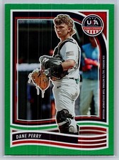 2024 panini usa baseball stars & stripes dane perry green #145