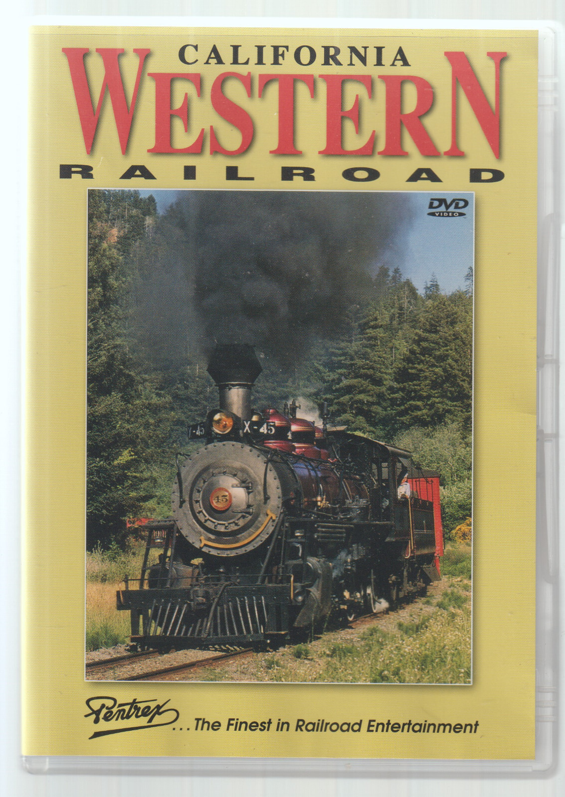 California Western RailRoad (DVD) Railway DVD ~ USA RailRoads ~ Pentrex