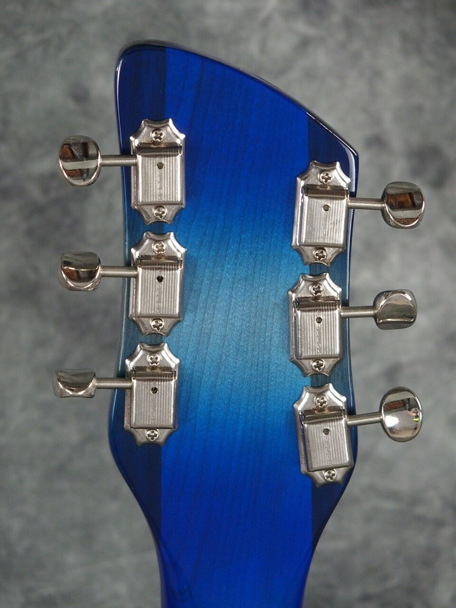 Rickenbacker 600シリーズ ブルーエレキギター Rickenbacker 660 Blueburst 6 String Toaster Pickups
