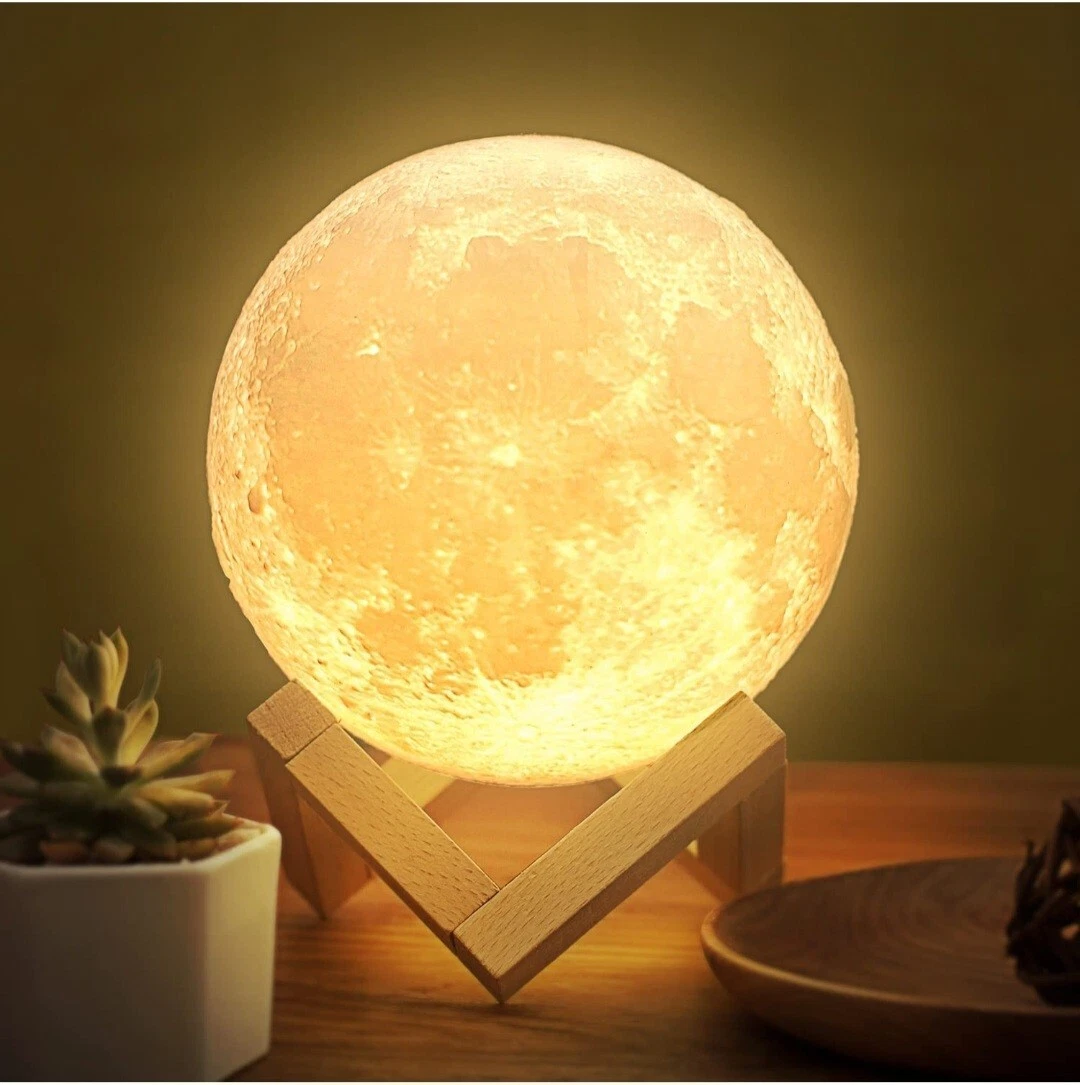 3d printing 2024 photo moon lamp