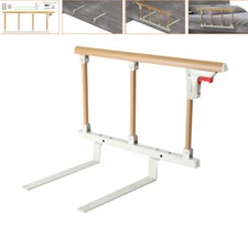 Folding Bed Rails Assist Safety Handle Bed Railing Elderly Seniors Guard Rail US