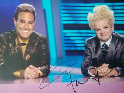 Stanley Tucci Toby Jones The Hunger Games signed 10x8 Foto