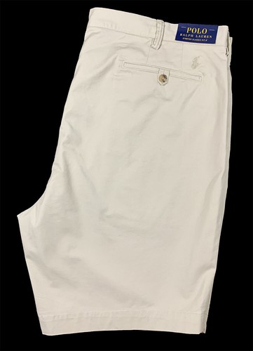 Men's POLO RALPH LAUREN Lt Khaki Chino Shorts 48B 48 NWT Stretch Classic Fit 9" - Picture 2 of 5