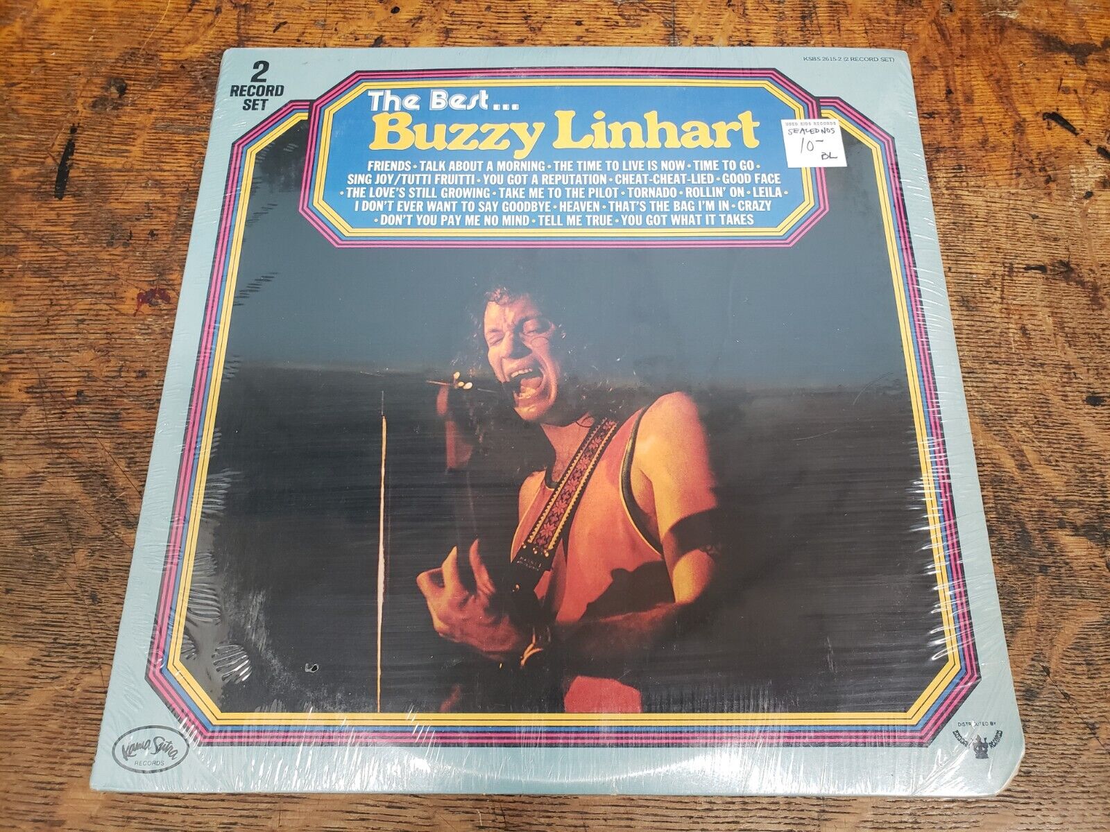 BUZZY LINHART The Best KAMA SUTRA 1976 Rock LP VINYL Record SEALED NEW OLD STOCK
