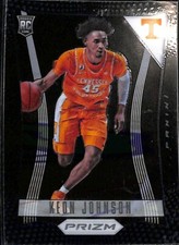 #7 2021-22 Panini Prizm Draft Picks Flashback Silver Keon Johnson Rookie RC