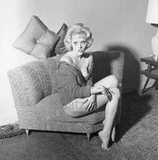 1950s Negative-sexy blonde pinup girl Sandy Hagen-cheesecake t265754