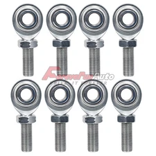4 Link RH & LH Heim Joints Rod End 3/8"-24 Thread x 3/8" Bore w/ Jam Nut CMRL6