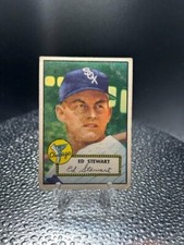 1952 Topps - Semi-High # #279 Ed Stewart Chicago White Sox EX