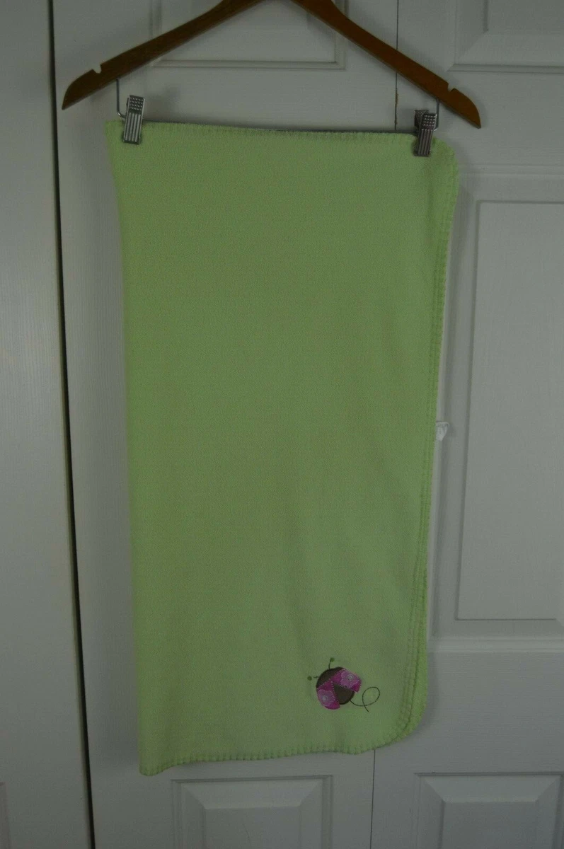 Lime green baby blanket hotsell