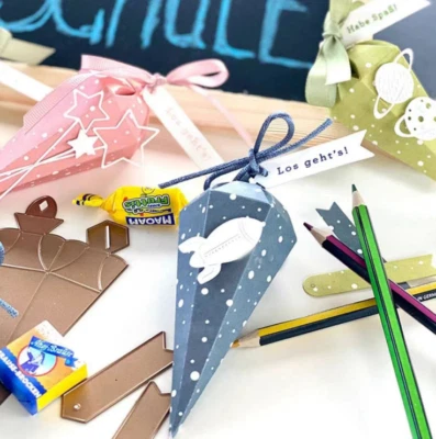 Candy Gift Box Metal Die Cuts Stencils DIY Scrapbooking Photo Album Card UK