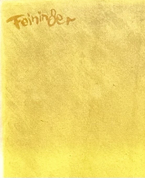 Feininger, L. ‘Rathaus v. Swinemünde’ - EXPO 1974, Berggruen, Mourlot / Paris - Bild 3 von 4