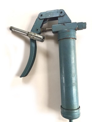 Vintage Metal Grease Lubricant Gun Ebay